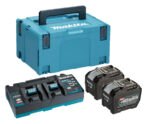 Makita Profesional Kit de incarcare XGT 2xBL4080F + DC40RB + Makpac 191Y97-1