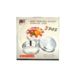 TAVA 3PCS INOX A02157