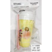 SET PAHAR CU CAPAC SI PAI 3 PCS A14483