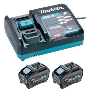 Makita Profesional Pachet acumulatori XGT Makita 2 buc BL4050F si incarcator rapid DC40RA Makita Profesional Pachet acumulatori XGT Makita 2 buc BL4050F si incarcator rapid DC40RA