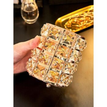 PAHAR PENSULE MACHIAJ, FIER+STICLA A13479