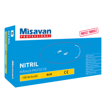 Manusi Nitril Blue 100/Set S Manusi Nitril Blue 100/Set S