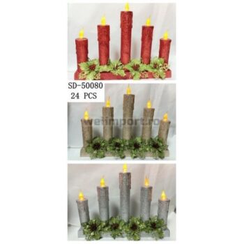LUMANARE BATERIE, PVC SD50080