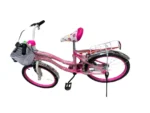 Bicicleta CARAIMAN 16W, Roz, Roti 16 inch, Pentru Varsta 4-8 ani