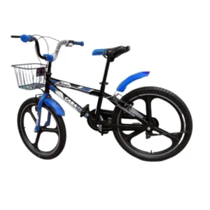 Bicicleta CARAIMAN 20BT, NEGRU-ALBASTRU