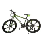 Bicicleta CARAIMAN 26T, 6 Spite, Verde, 26 inch, Frane pe Disc, 21 Viteze