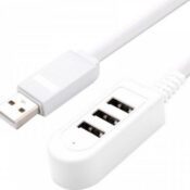 Andowl USB-03 USB 2.0 Hub 3 Porturi cu conexiune USB-A AlbCodul: 24451326