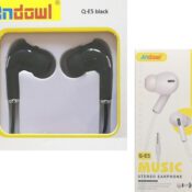 Andowl Q-E5 În ureche Handsfree cu Mufă 3.5mm NegruCodul: 26770622