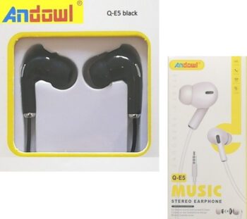 Andowl Q-E5 În ureche Handsfree cu Mufă 3.5mm NegruCodul: 26770622