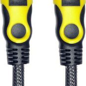 Andowl HDMI 1.4 împletitură Cablu HDMI de sex masculin - HDMI de sex masculin 1.5m NegruCodul: 27322276