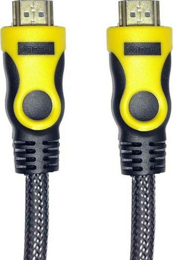 Andowl HDMI 1.4 împletitură Cablu HDMI de sex masculin - HDMI de sex masculin 1.5m NegruCodul: 27322276
