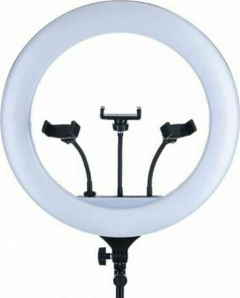 Andowl Ring Light 44cm 3200 - 5800K cu Trepiadă Etaj și Suport pentru MobilCodul: 27590634