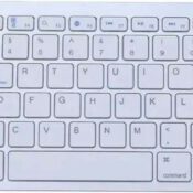 Andowl QY-K08 Fără fir Bluetooth Doar tastatura Engleză US AlbCodul: 22346875