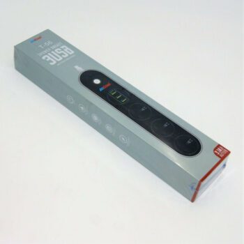 Andowl Bandă de alimentare 3 Prize cu 3 USB NegruCodul: 28767665
