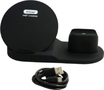 Andowl Încărcător Wireless (Qi Pad) Negruς (Q-L025)Codul: 29353687