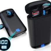 Andowl Q66 In-ear Bluetooth Handsfree Căști cu Carcasă de Încărcare NegrαCodul: 29480391