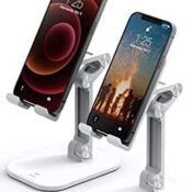 Andowl Q-ZJ305 Suport de birou pentru telefon mobil în culoarea AlbCodul: 29904200