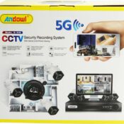 Andowl Sistem Integrat CCTV cu 4 Camere 1080pCodul: 28795153