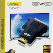 Andowl Q-C31 Convertor HDMI masculin în DVI-I femininCodul: 30537694
