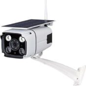 Andowl IP Cameră de Supraveghere Wi-Fi 1080p Full HD Rezistentă la apă Pe baterii cu Lanternă 4mmCodul: 27076544