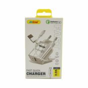 Andowl Încărcător cu Port USB-A și Cablu micro USB Albς (Q-W061C)Codul: 28773170