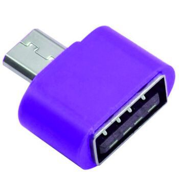 Andowl Q-Z03 Convertor micro USB masculin în USB-A feminin VioletCodul: 34080312 Andowl Q-Z03 Convertor micro USB masculin în USB-A feminin VioletCodul: 34080312