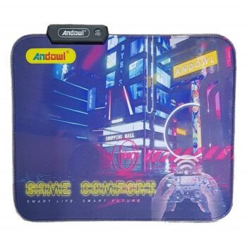 Andowl Q-R20 Jocuri de noroc Covor de șoarece 250mm cu iluminare RGB Game ComfortCodul: 34834933