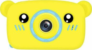 Andowl QK6 Bear Compact Aparat Foto 10MP cu Ecran 2" GalbenCodul: 33314941
