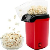 Andowl Mini Q-BM56R Mașină de popcorn cu aer cald 1200WCodul: 37576811