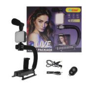 Andowl Trepied pentru Telefon Mobil cu Bluetooth NegruCodul: 37604774
