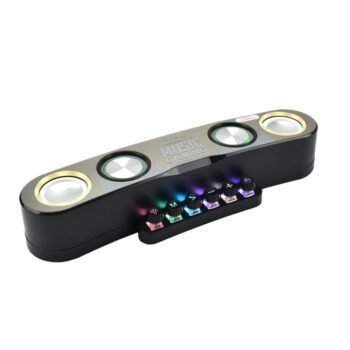 Andowl Difuzor Bluetooth 10W cu Radio și Durată de Funcționare a Bateriei până la 10 ore NegruCodul: 37814065 Andowl Difuzor Bluetooth 10W cu Radio și Durată de Funcționare a Bateriei până la 10 ore NegruCodul: 37814065