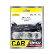 Andowl Încărcător Auto Argint cu Porturi: 1xUSB 3xBrichetăCodul: 38374021