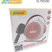 Andowl Sistem Karaoke cu Microfon cu Fir în Culoare RoșuCodul: 38220807
