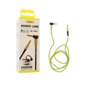 Andowl Cablu 3,5 mm de sex masculin - 3,5 mm de sex masculin Verde 1m (Q-T201)Codul: 39492266