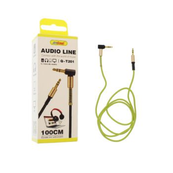 Andowl Cablu 3,5 mm de sex masculin - 3,5 mm de sex masculin Verde 1m (Q-T201)Codul: 39492266