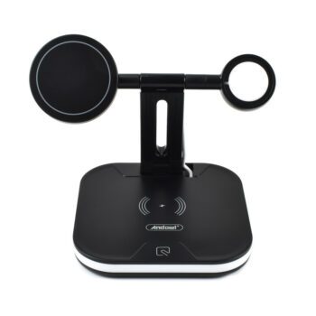 Andowl Încărcător Wireless (Qi Pad) 25W Livrarea energiei / Încărcare rapidă 3.0 Negruς (971)Codul: 39496453