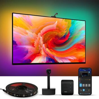 Govee Immersion H6199 Bandă LED Alimentare 12V RGB Lungime 5m 75-85 Inch - 75-85 InchCodul: 39629030 Govee Immersion H6199 Bandă LED Alimentare 12V RGB Lungime 5m 75-85 Inch - 75-85 InchCodul: 39629030