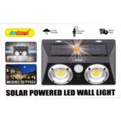 Andowl Montat pe perete Lampă Solară 40W 800lm cu Alb Rece Lumină 6000KCodul: 41025772