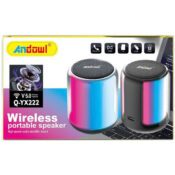 Andowl Difuzor Bluetooth 3W cu Durată de Funcționare a Bateriei până la 4 ore MulticolorCodul: 39496996
