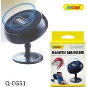 Andowl Βază de Telefon Auto cu magnet NeagrăCodul: 38315157