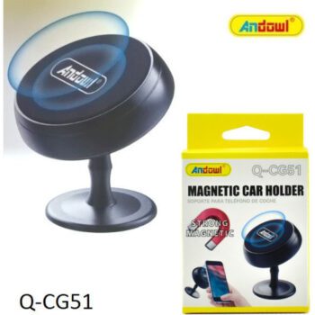 Andowl Βază de Telefon Auto cu magnet NeagrăCodul: 38315157
