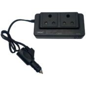 Andowl Invertor Auto Modificat Sine Wave 300W pentru 12V DC cu 2xUSBCodul: 38883561