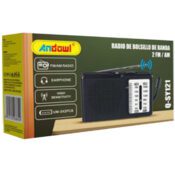 Andowl Q-SY121 Radio portabil Cu baterie NegruCodul: 44362822