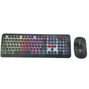 Andowl Gaming Tastatură cu iluminare RGB (Engleză US) GriCodul: 44482669