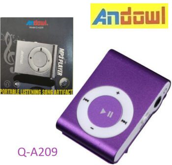 Andowl Q-A209 MP3 Player with LCD Display PurpleCodul: 45106801