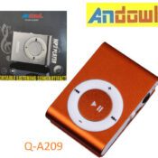 Andowl Q-A209 MP3 Player with LCD Display OrangeCodul: 45106811
