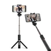 Andowl Selfie Stick Trepied pentru Telefon Mobil cu Bluetooth NegruCodul: 48211583