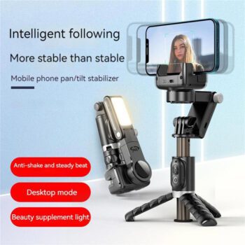 Andowl Selfie Stick Trepied pentru Telefon Mobil cu Bluetooth NegruCodul: 49383527
