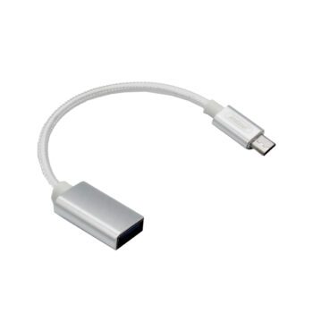 Andowl Convertor micro USB masculin în micro USB feminin Argint (Q-OT02)Codul: 49438110