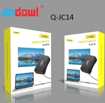 Andowl Convertor HDMI masculin în HDMI feminin 12buc (Q-JC14)Codul: 51891198 Andowl Convertor HDMI masculin în HDMI feminin 12buc (Q-JC14)Codul: 51891198